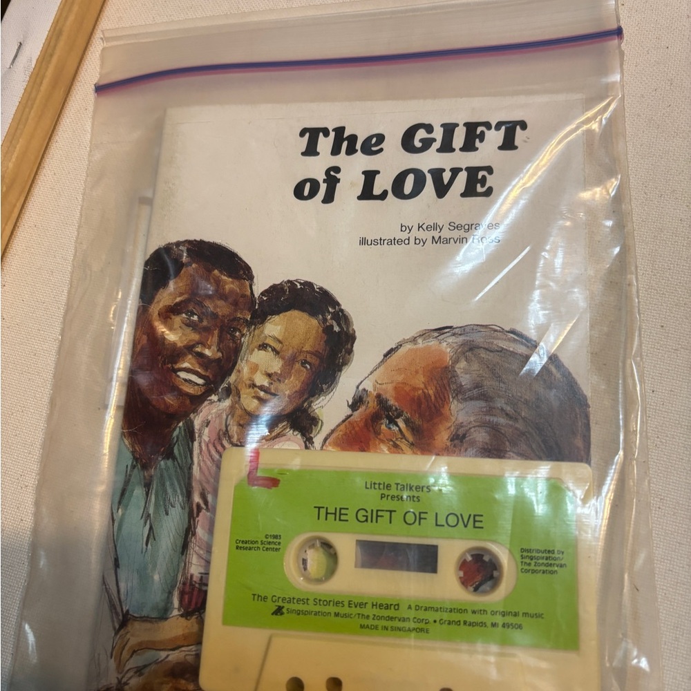 Green Audio Cassette - The Gift of Love